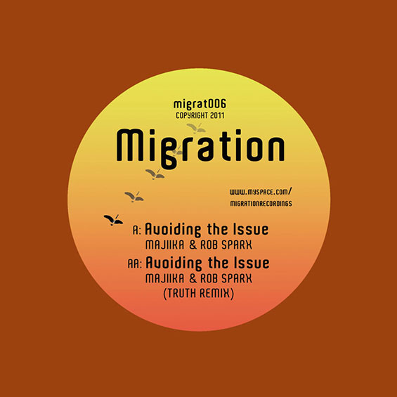Majiika & Rob Sparx - 'Avoiding The Issue' / 'Avoiding The Issue' (Truth Remix)
