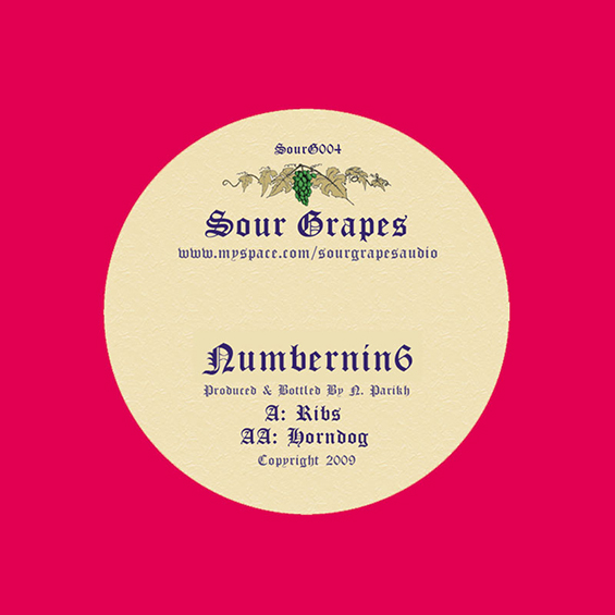Numbernin6 - 'Ribs' / 'Horndog'